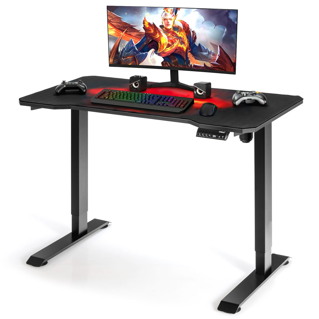 Electric Standing Gaming Desk – Height Adjustable with Memory Presets