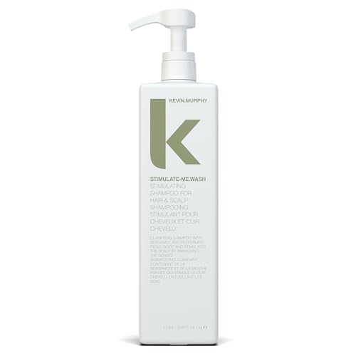 KEVIN.MURPHY STIMULATE-ME.WASH - Clarifying Shampoo for Hair & Scalp - For All Types - Stimulates Hair - Strengthening - Cruelty Free Shampoo - 1 L / 33.8 fl oz