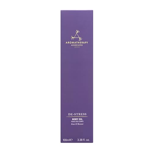 Aromatherapy Associates De-Stress Body Oil Made with Ginger and Rosemary Essential Oils and Arnica Flower Extract (3.4 fl oz)