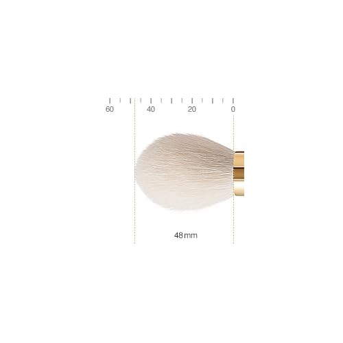 BISYODO Short Series Powder Brush - Round Type, Brown