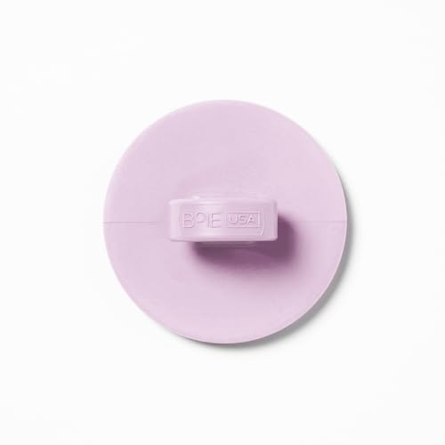 Boie USA Face Scrubber - Handheld Facial Tool, Deep Cleansing Exfoliating Facial Brush. Fights Acne with Gentle, Silicone-Like Bristles, Long Lasting, & Hypoallergenic (Thistle)