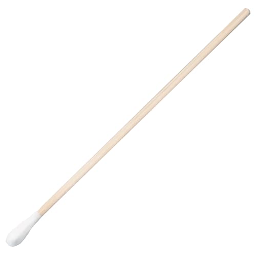 ForPro Premium Cotton-Tipped Wood Applicators, 200-Count Sterile Cotton Swabs with 6" Wood Handle for Medical, Personal Care, Travel, Individually Wrapped in Pairs