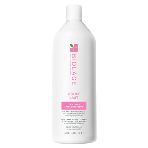 Biolage Color Last Conditioner - Protects & Preserves Color Treated Hair, Hydrates & Repairs Damaged Hair, Adds Shine, Vegan, Paraben-Free