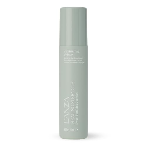 L'ANZA Healing Strength Singles & Kit, Silk Serum Strengthening Hair Treatment, Detangler Spray, Repairs Damage, UV & Heat Protection, Smooths Split Ends, Glossy Shine, Anti Humidity, Sulfate Free