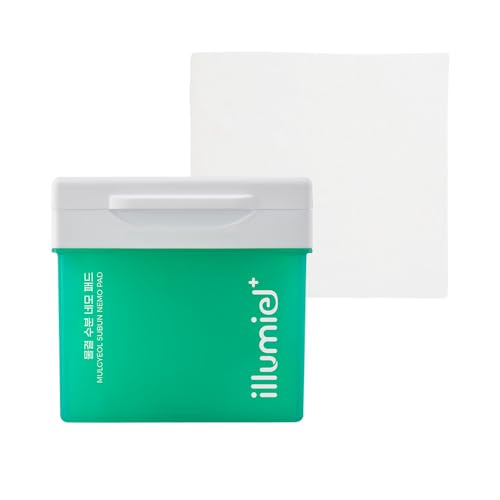 Aqua Hydrating Square Toner Pads for Long-Lasting Skin Moisture Barrier with Xylitylglucoside & Kakadu Plum Extract Exosome [Vegan & Korean Skincare] ? 60 Pads(9.17 fl. oz)