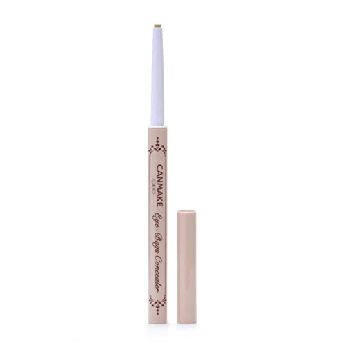 CANMAKE Eye-Bags Concealer 0.01 oz (0.27g), Tear Bag, Waterproof, Stain, Acne, Scar (01 Yellow Beige)