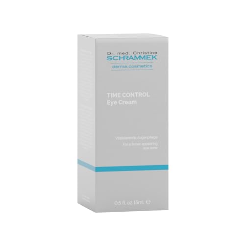 Schrammek TIME CONTROL Eye Cream (0.5 fl oz) - for Demanding Skin - Reduces Circles Under Eyes - with Matrixyl¢ç 3000 & Milk Thistle Oil - Eye Care - Skin Care - Dr