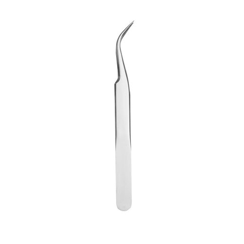 Professional Stainless Steel Eyelash Extension Tweezers, Straight and Curved Lash Tweezers Set for Eyelash Extension Artists Girls Women Beginners Tool (4Pcs/Set Eyelashes Tweezers)