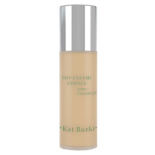 Kat Burki pH+ Enzyme Essence Face Serum, Balancing and Smoothing with Pumpkin and Papaya Enzymes, Turmeric, Licorice Root, and KB5 Complex, 3.4 Fl Oz
