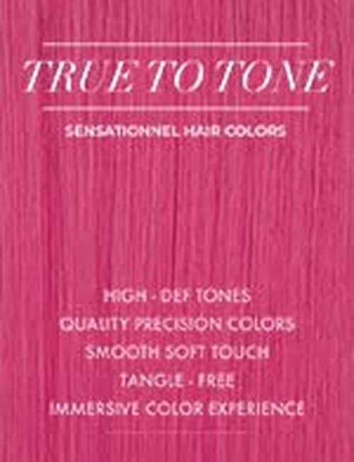 Sensationnel Empire Human Hair Wig - Cia Celebrity Inspired Collections Pre-Styled Salon Cut Hair (HOTPINK)