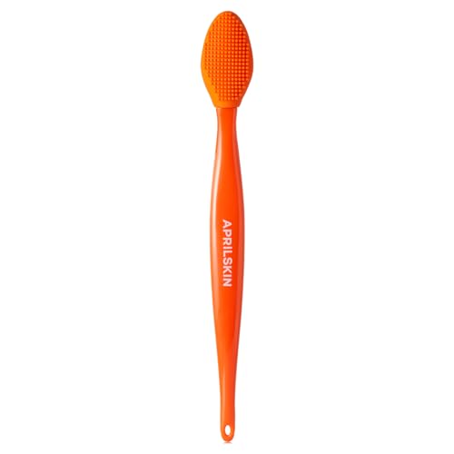 APRILSKIN Pore Cleansing Facial Silicone Brush | for Blackheads Removal & Face Scrubber | Gentle Exfoliation | Deep Pore Cleaning Massager | Pairs with Aprilskin's Carrotene Cleansing Balm