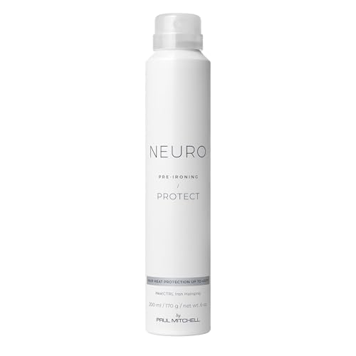 Neuro by Paul Mitchell Protect HeatCTRL Iron Hairspray, Perfect Prep + Finish For Heat Styling, For All Hair Types