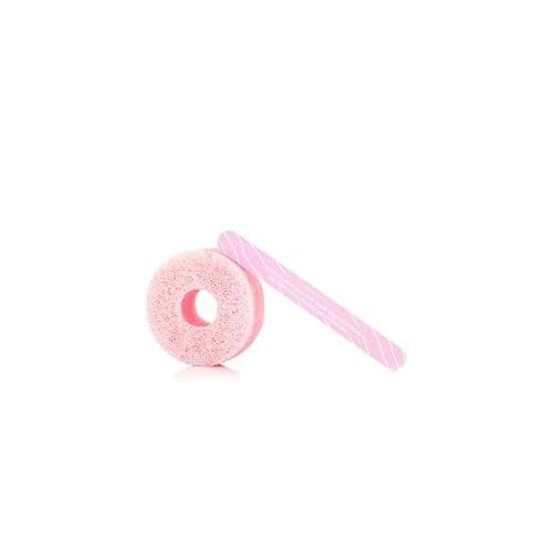 Spongell? Bubblegum PediPOP! Pedi Buffer & Nail File | All-in-One Pedicure Treatment | Exfoliates, Softens & Cleanses | 30+ Washes | Vegan & Cruelty-Free