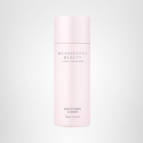 Meaningful Beauty Skin Softening Cleanser (Non-Foaming, Oil Free, Fragrance Free Wash), 6 Fl Oz