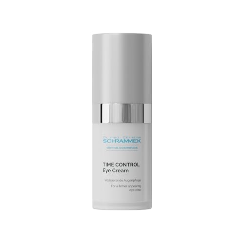 Schrammek TIME CONTROL Eye Cream (0.5 fl oz) - for Demanding Skin - Reduces Circles Under Eyes - with Matrixyl¢ç 3000 & Milk Thistle Oil - Eye Care - Skin Care - Dr