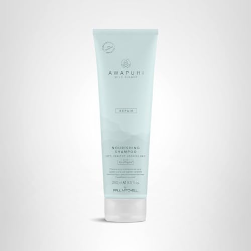 Awapuhi Wild Ginger by Paul Mitchell Nourishing Shampoo, Ultra Rich, Color-Safe Formula, For Dry, Damaged + Color-Treated Hair, 8.5 fl. oz.