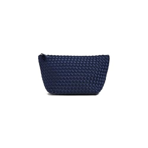 Naghedi Women's Portofino Medium Cosmetic Bag, Ink Blue, One Size
