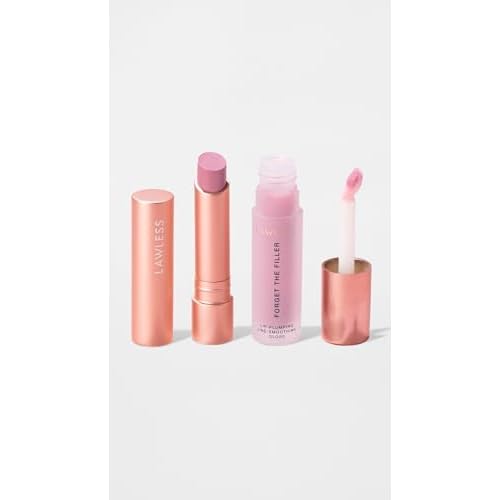 Lawless Women's Lip Twin Bundle, Lavender Sorbet, Pink, 2 Count
