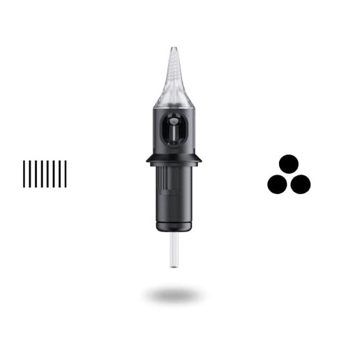 Cheyenne Tattoo Cartridges - Liner 0.30 Capillary Cartridges - 20 Stück (3-Liner)