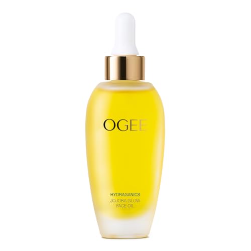 Ogee Jojoba Glow Face Oil ? Organic & Natural, Moisturizing, Multi-Tasking Facial Treatment Oil (30ml)