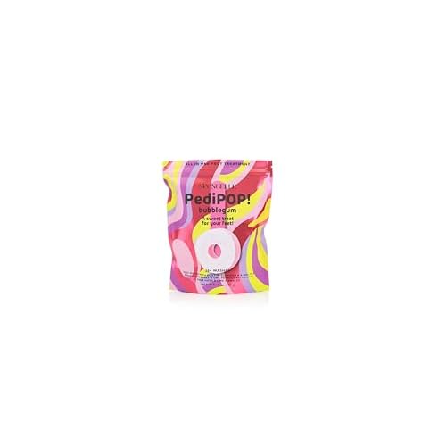 Spongell? Bubblegum PediPOP! Pedi Buffer & Nail File | All-in-One Pedicure Treatment | Exfoliates, Softens & Cleanses | 30+ Washes | Vegan & Cruelty-Free