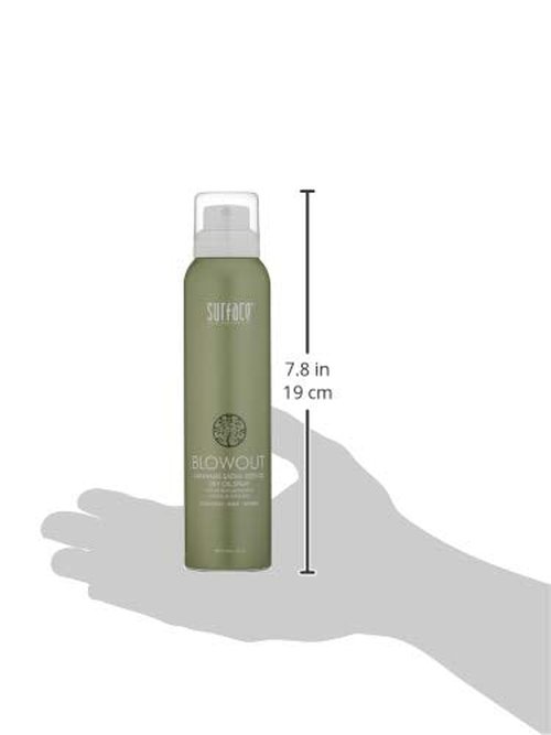Surface Hair - Blowout Dry Oil Spray – Organic Ingredients for Women and Men, Heat-Resistant with Babassu Oil for Lightweight Conditioning for Longer Lasting Blowouts - 3.5 fl oz