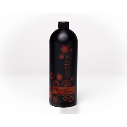 Cortex Professional Brazilian Keratin Hair Treatment | Restores, Straightens Coarsest, Curliest Hair | Improved Hair Care Straightening Formula