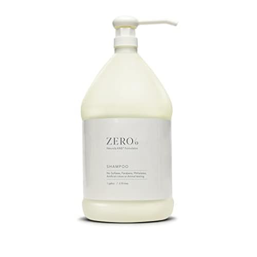 Gilchrist & Soames Zero% Unisex Shampoo - 1 Gallon - Light and fresh, All Hair Types, Zero Parabens, Sulfates, and Phthalates