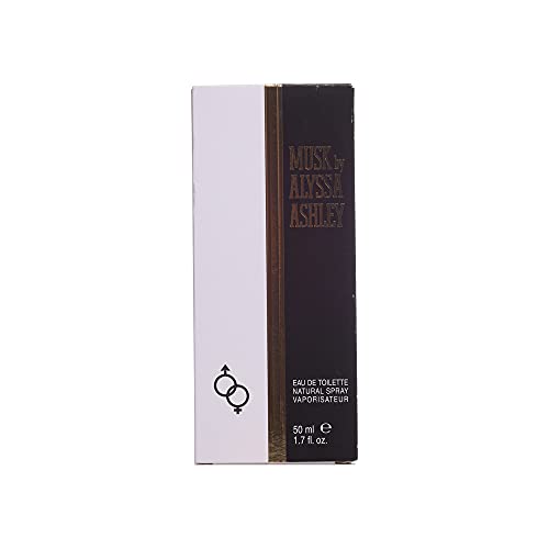 Alyssa Ashley Musk - Perfume for Men and Women with Citrus and Sicilian Bergamot - Long Lasting - Womens Fragrances - 1.7 oz EDT Spray