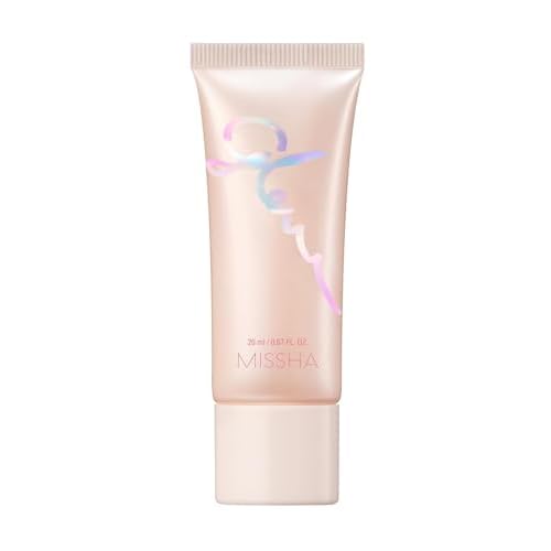 MISSHA Glow Skin Balm 0.68 fl oz/ 20ml, 4-in-1 Primer, Moisturizing Cream, Morning Pack, Luminizing Cream for a Flawless Natural Glow, Glass Skin, Stocking Stuffers