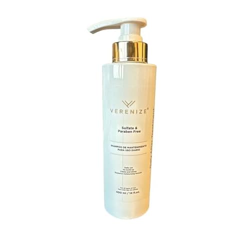 VERENIZE Sulfate free Shampoo & Conditioner (Set), 14 Fl Oz (Pack of 1), White