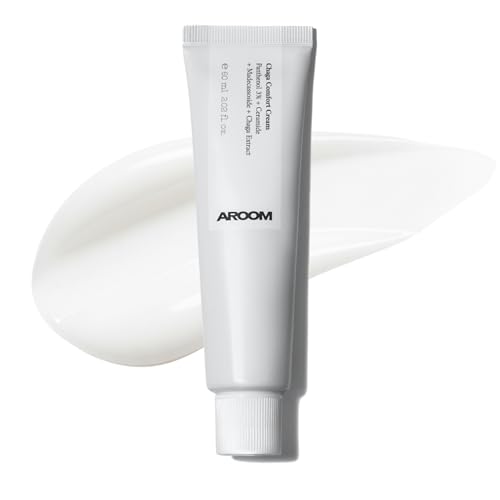 Barrier Repair Cream with Panthenol & Ceramide | Damaged Skin Restore and Deep Hydration | Non-Comedogenic, Fragrance Free, Korean Skincare | Chaga Comfort Cream, 60ml / 2.02 fl oz