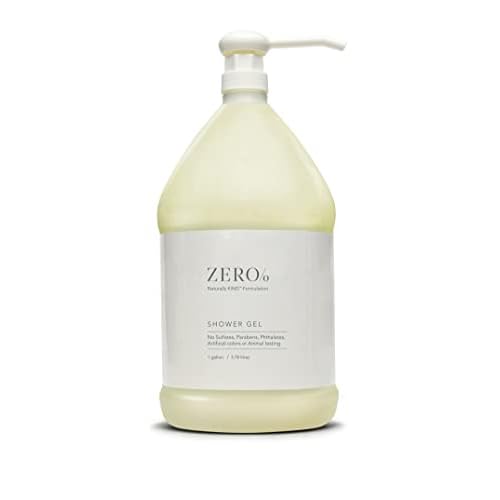 Gilchrist & Soames Zero% Unisex Shower Gel and Body Wash - 1 Gallon - Light and fresh, Gently Cleansing, Zero Parabens, Sulfates, and Phthalates
