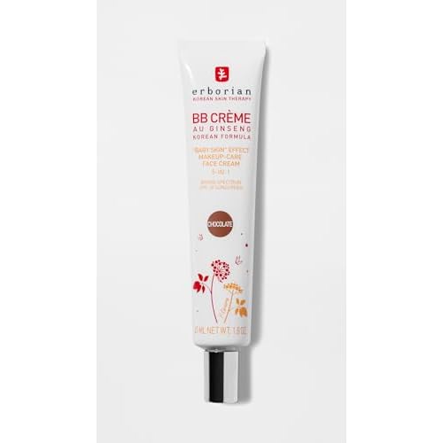 Erborian BB Cream Matte Beauty Balm SPF 20, Tone-Evening Korean Skincare Makeup Hybrid, Moisturizes & Conceals, Buildable Coverage, Natural Finish