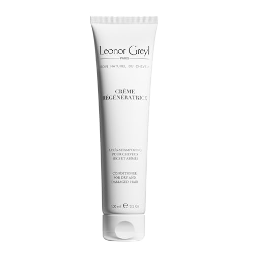 Leonor Greyl Natural Conditioner for Dry and Damaged Hair, Creme Regeneratrice Paris - Detangle, Hydrate, Strengthen & Protection, 3.3 FL Oz