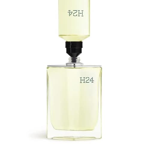 HERM?S H24 2-Piece Gift Set for Men, (4.2 Oz Eau De Toilette Refillable Spray + 1.0 Oz Eau De Toilette Refillable Spray)