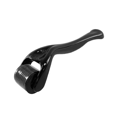 Derma Roller Microneedling Roller for Face - 0.25mm, (Black)