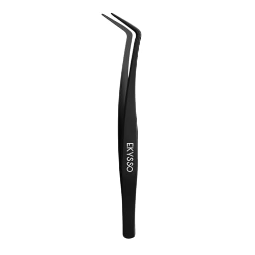 Lash Applicator Tools Set, 3-IN-1 Lash Cluster Tweezers for DIY Individual Eyelash Clusters Tools with Case, Comfort Grip for Precise DIY Eyelash Extension