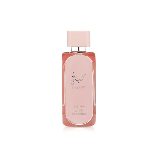 Lattafa Hayaati Florence for Women Eau de Parfum Spray, 3.4 Ounce