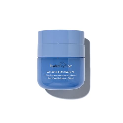 HydroPeptide Collagen ReActivate PM, Lifting Treatment Moisturizer + Retinol with NIMNI Technology, 1 Ounce