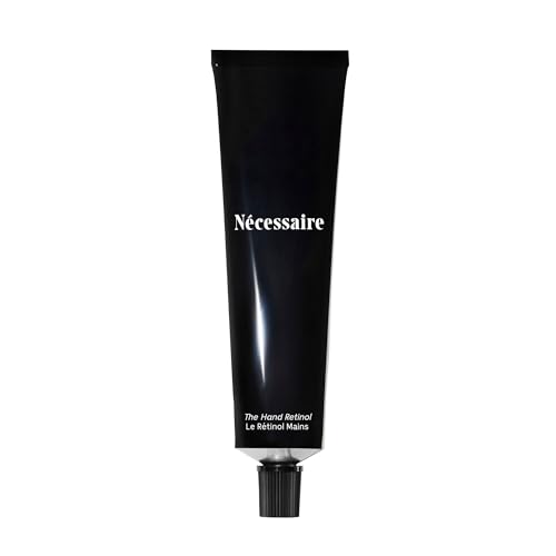 N?cessaire The Hand Retinol. Anti-Age Repair Serum. For Crepiness, Wrinkles, Spots, Brittle Cuticles. 0.25% Pure Retinol. 5% AHA. Dermatologist-Tested. Hypoallergenic. Non-Comedogenic.