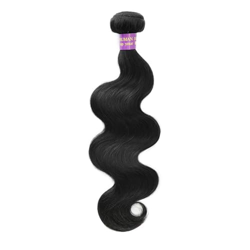 14 Inch Human Hair Bundles 12A 100% Unprocessed Brazilian Virgin 1 Bundle Weave Quick Body Wave Wavy Human Hair Bundles Natural Color