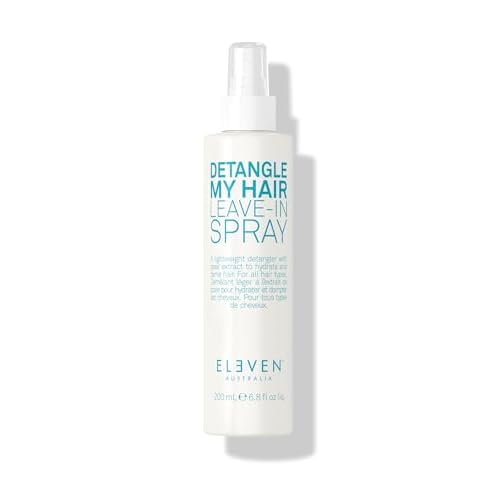 ELEVEN AUSTRALIA Detangle My Hair Leave In Conditioner Spray - Detangler Spray for Men & Women, Curly & Straight Hair Care Products for Tangles, Detangling Heat Protection, Moisturizing