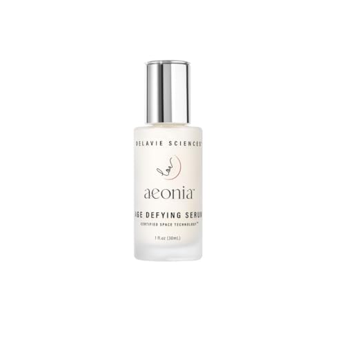 Aeonia Age-Defying Serum ? Certified Space Technology Skincare, Anti-Aging Face Serum with Bacillus Lysate, Resveratrol ? Hydrates, Firms, Smooths Skin Texture & Reduces Fine Lines, 1 Fl Oz