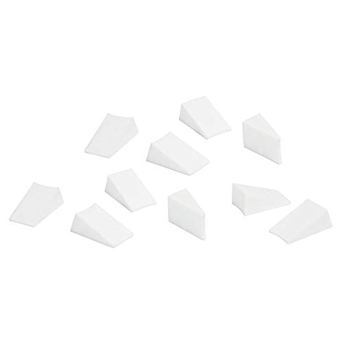 Artist's Choice 500 Pack Makeup Sponge Mini Applicator Wedges, Triangle Cosmetic Sponges for Foundation, Blush, Eye Shadow, Blending and Smoothing, Disposable, Latex Free