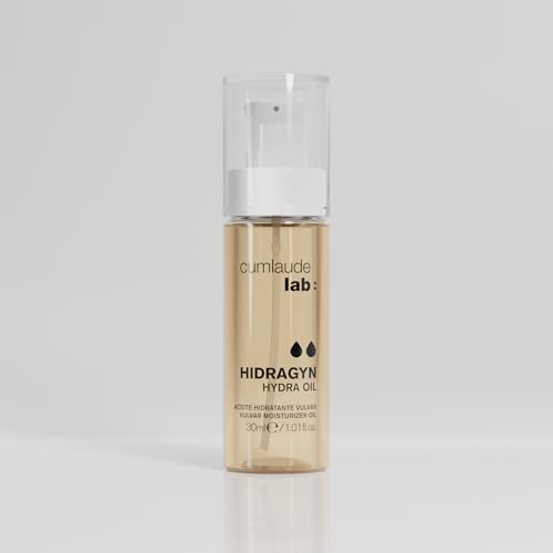 sakioo Cumlaude Lab - Hydra Oil Huile Vulvaire Hydratante aux Huiles Biotechnologiques 100% Naturelles, Rose Musquée et Étincelle Asiatique - 30 ml