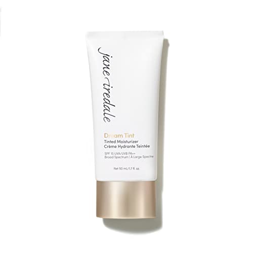 jane iredale Dream Tint, Lightweight Tinted Moisturizer with SPF 15, Provides Sheer Coverage, For All Skin Types, Vegan & Cruelty-Free Makeup