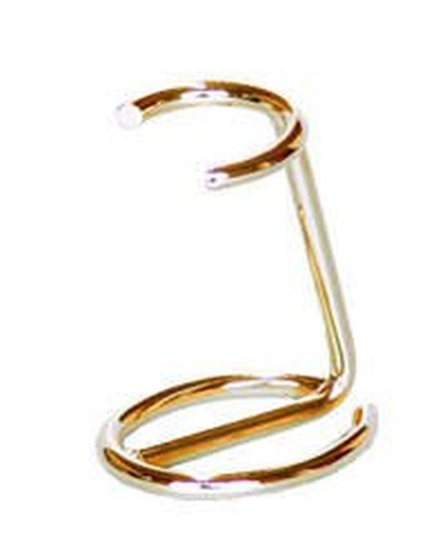 Omega 171 Gold Shaving Brush Stand