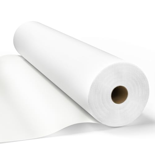 70.5" x 30" Sheets - 1 Roll - 50 Perforated Sheets - face Hole - Non-Woven Paper Exam Table Cover - 30GSM - Disposable Massage Table Sheets - Facial/lash Bed/spa - Latex-Free Recyclable
