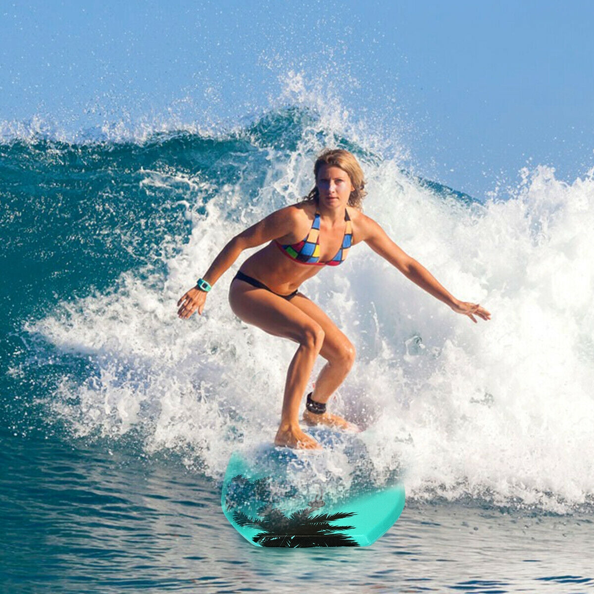 Lightweight Bodyboard for Surfing - Small Size, Buoyant & Durable